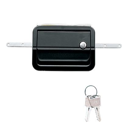 LATCH TYPE LARGE-SIZED FLUSH HANDLES (2-POINT LOCK TYPE)