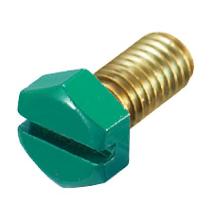 BRASS GREEN BOLTS FOR EARTH TERMINALS