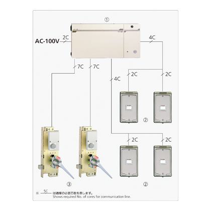 LE-100-4-2 ELECTRIC LOCKS (PASSING SYSTEM) FOR AIRTIGHT DOORS catalogue manual